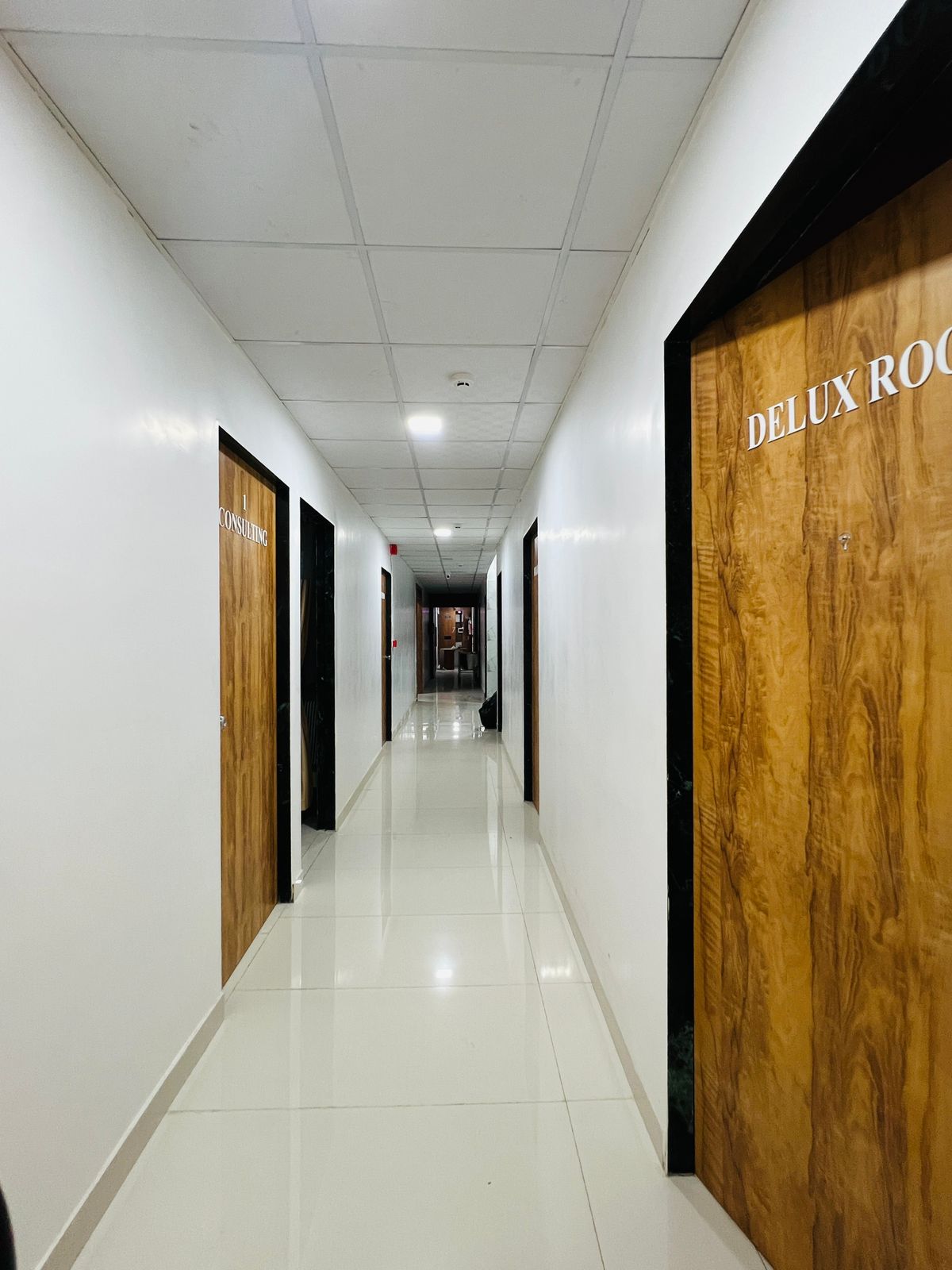 Hospital corridor
