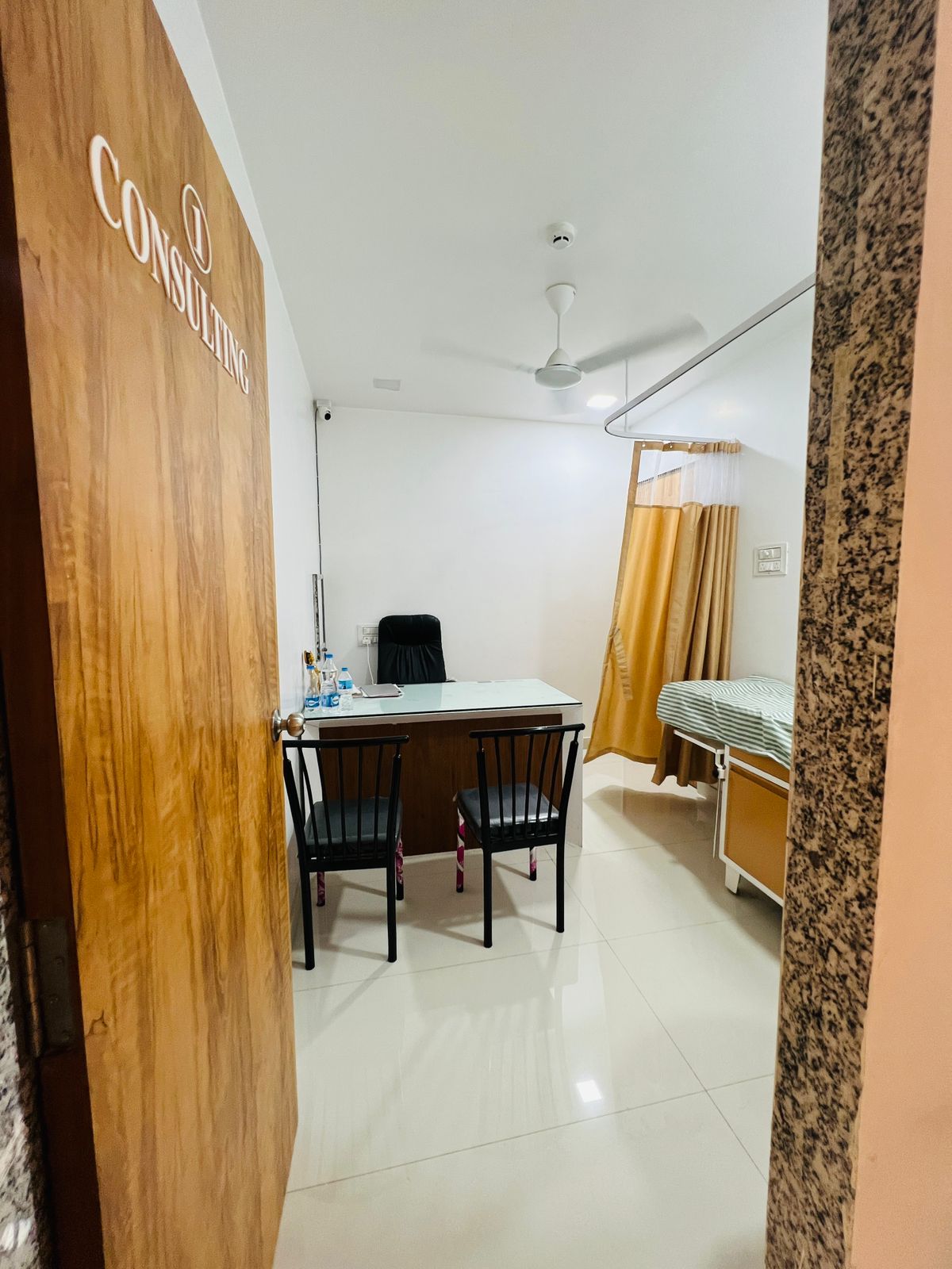Reception area interior