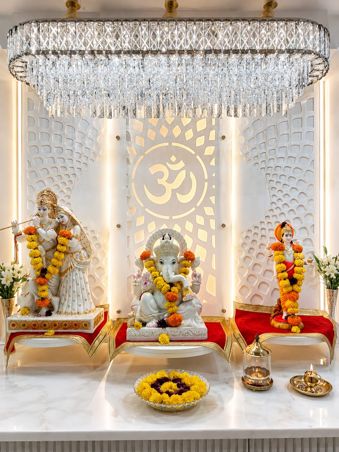 Close-up prayer area in the hospital