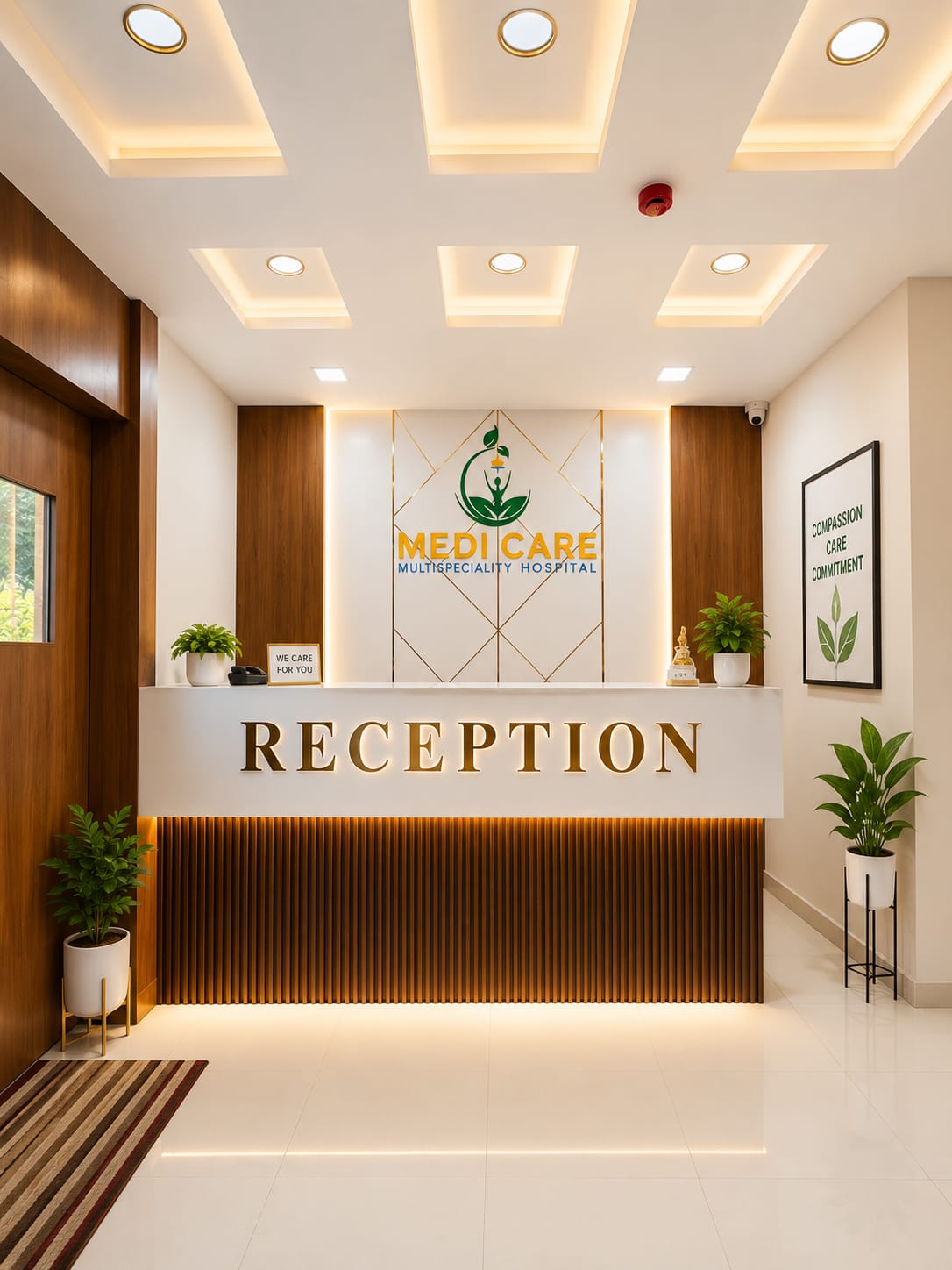 Medicare Multispeciality Hospital reception